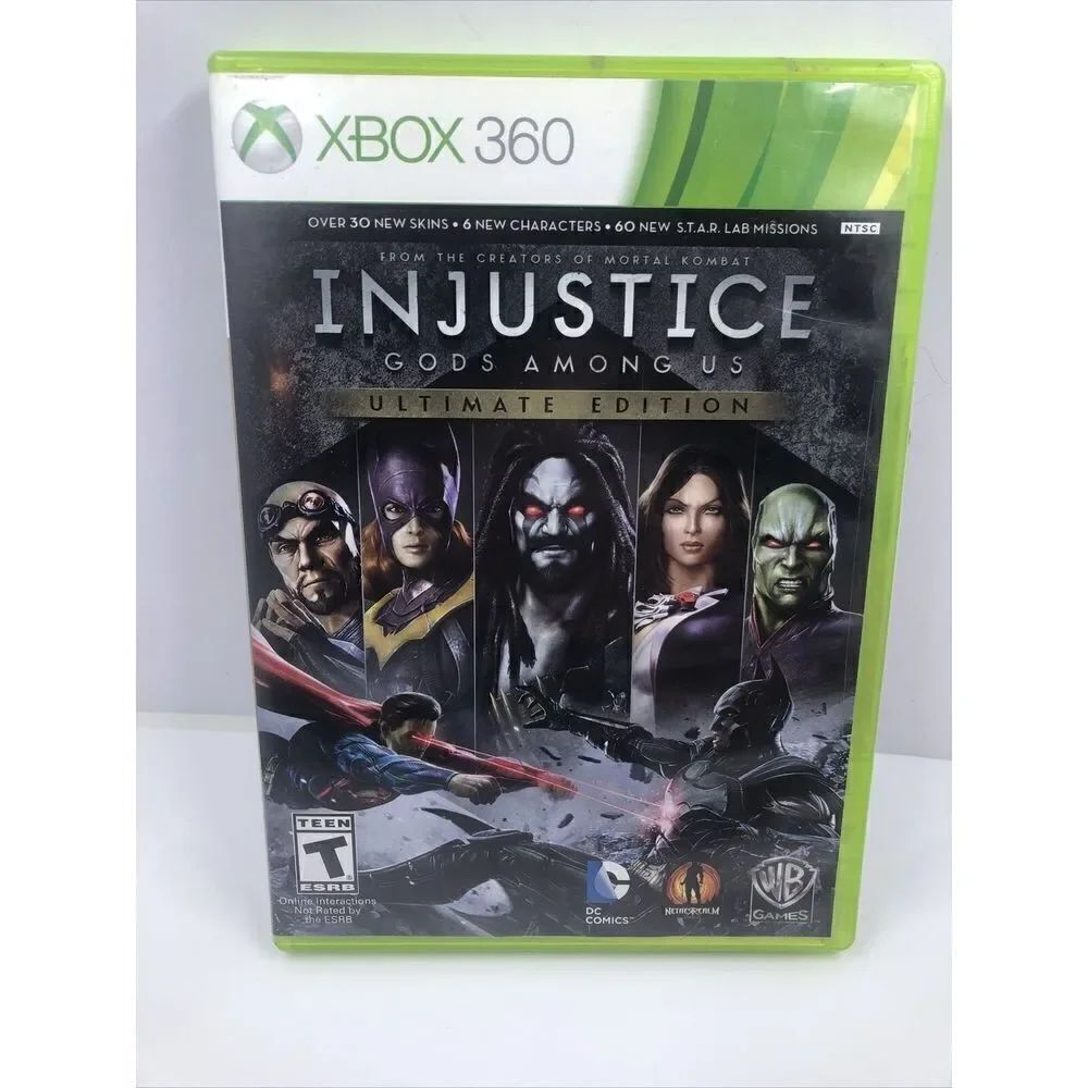 *Injustice Gods Among Us Ultimate Edition - Microsoft Xbox 360 -